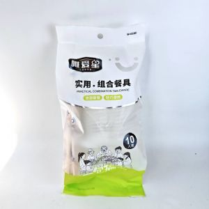 一次性餐具组合装-唯爱星-6184