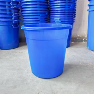 商用塑料-圆形大号水桶-100升-大垃圾桶