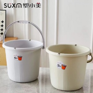 水桶（塑小美-8101-嘉美无盖水桶）