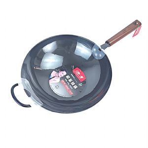 江南一品炒锅（极至铁锅-34cm有耳圆底）