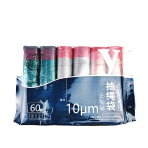 亦彩-抽绳垃圾袋-049六卷装